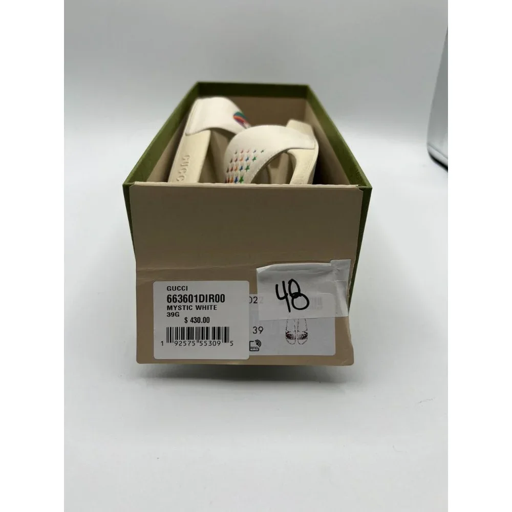 Gucci Rainbow Pursuit Slide Sandal Sz 39 Made in Italy - Picture 7 of 11